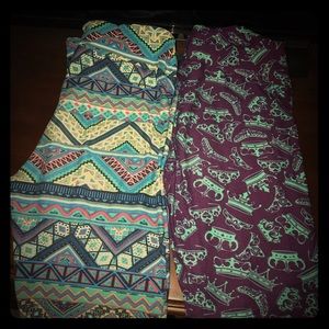 LuLaRoe OS leggings